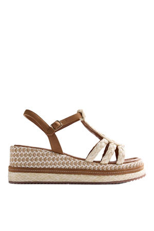 Harcourt espadrilles cognac/ecru