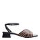 Gioseppo Bigelow leren sandalen zwart/cognac