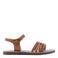 Gioseppo leren sandalen cognac