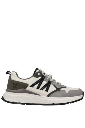 suède sneakers grijs