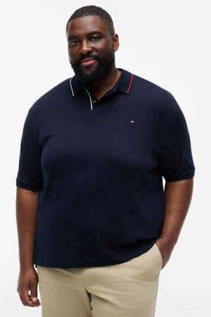 regular fit polo Plus Size - donkerblauw