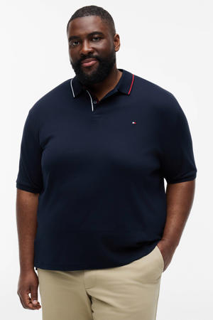 regular fit polo Plus Size - donkerblauw
