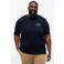 Tommy Hilfiger Big & Tall regular T-shirt donkerblauw