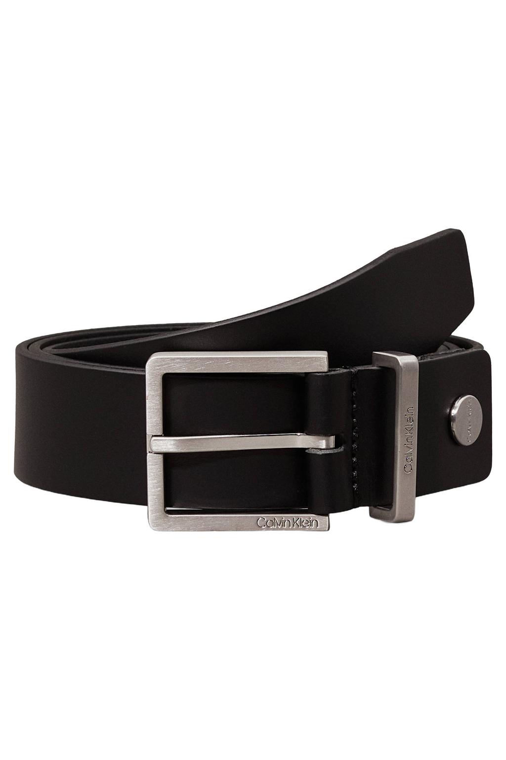 Calvin Klein leren riem Casual zwart