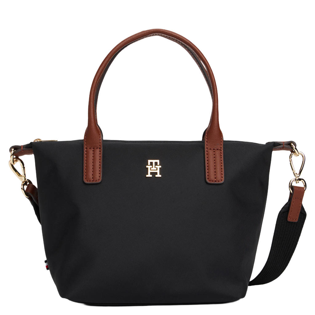 Tommy Hilfiger mini shopper Popette zwart
