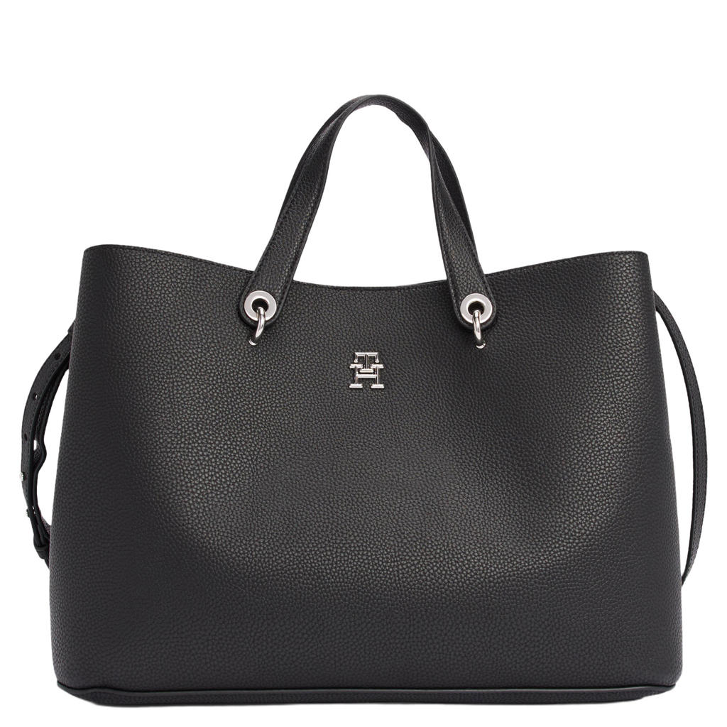Tommy Hilfiger handtas TH Emblem zwart