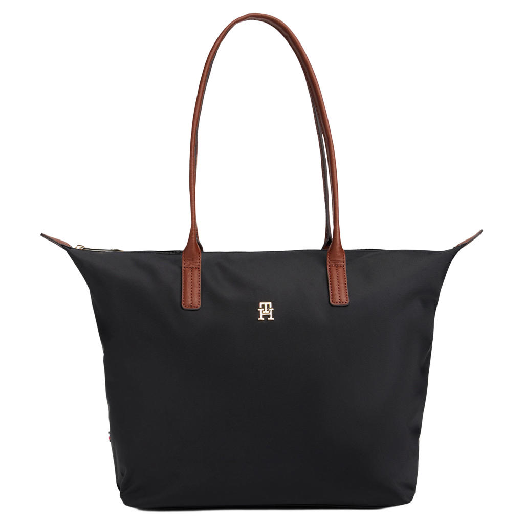 Tommy Hilfiger shopper Popette zwart