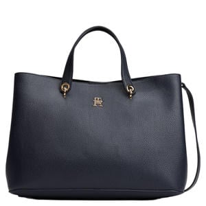 handtas TH Emblem donkerblauw