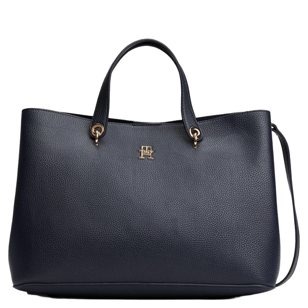 Tommy Hilfiger handtas TH Emblem donkerblauw