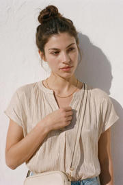 thumbnail: VERO MODA top brons/zilver