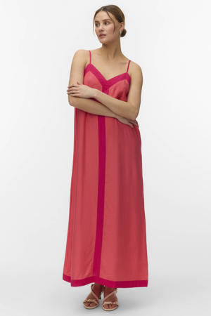 maxi jurk roze