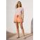 VERO MODA gestreepte gebloemde top roze