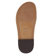 thumbnail: Inuovo suède sandalen met sierstenen en studs beige
