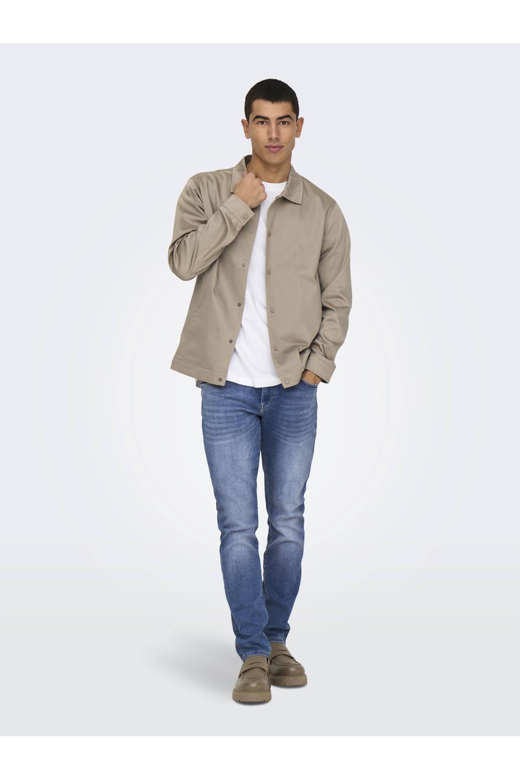 ONLY & SONS ONSLOOM slim fit jeans Medium Blue Denim