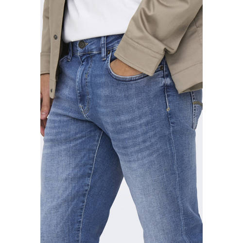 ONLY & SONS ONSLOOM slim fit jeans Medium Blue Denim afbeelding