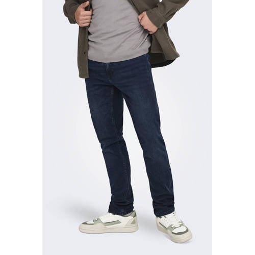ONLY & SONS ONSLOOM slim fit jeans Blue Black Denim afbeelding