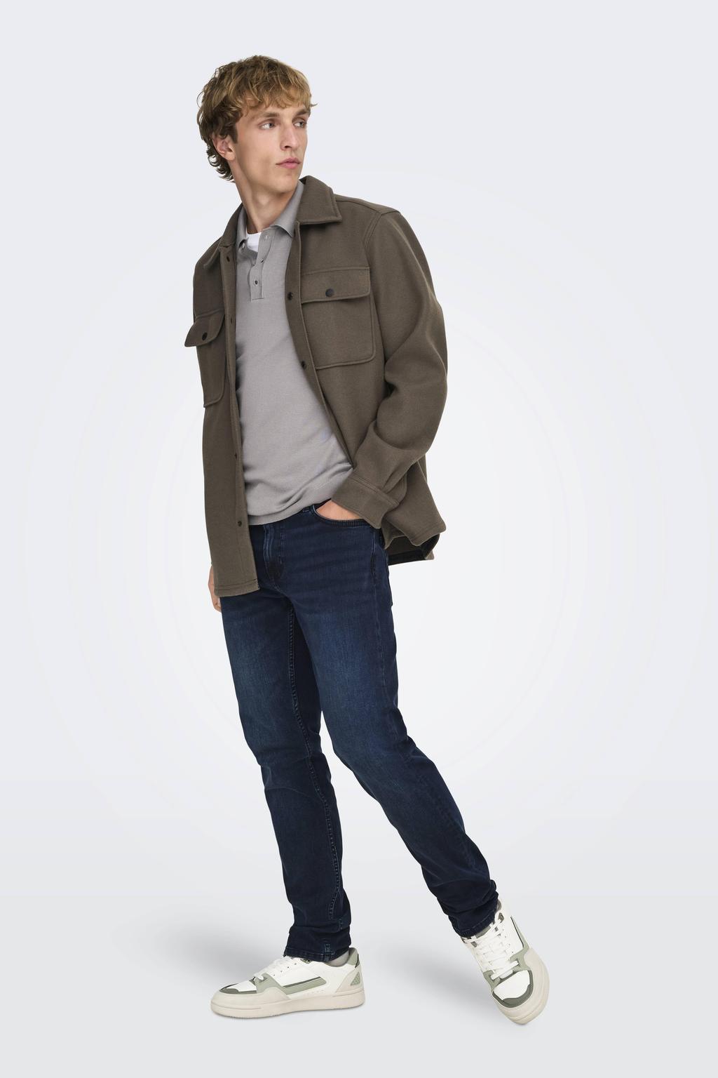 ONLY & SONS ONSLOOM slim fit jeans Blue Black Denim
