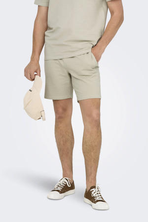 ONSKIAN straight casual short beige