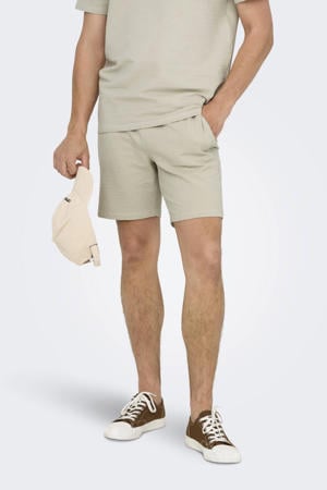 ONSKIAN straight casual short beige