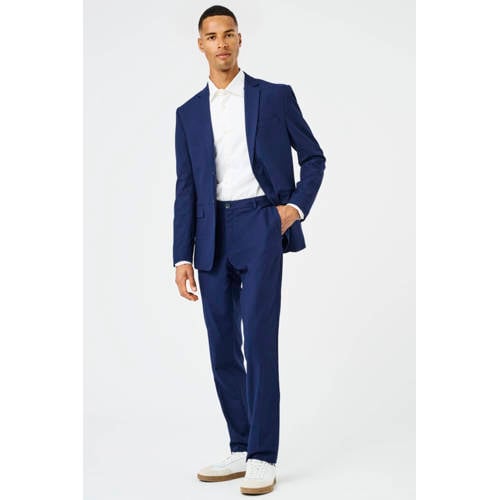 ONLY & SONS colbert met wol donkerblauw afbeelding