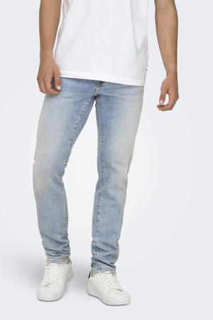 ONSLOOM slim fit jeans Light Blue Bleached Denim
