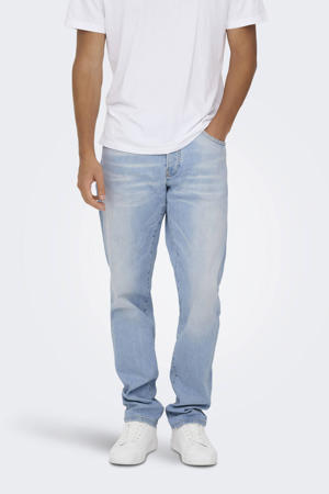 ONSWEFT regular fit jeans Light Blue Denim