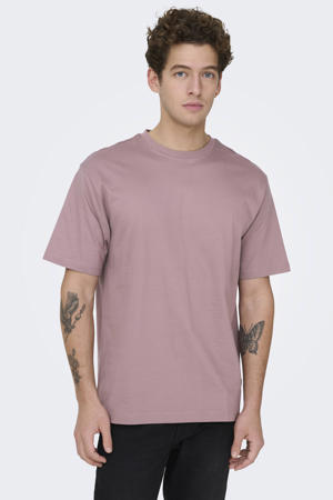 relaxed T-shirt oudroze