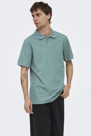 regular polo turqoise