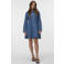 VERO MODA A-lijn jurk medium blue denim