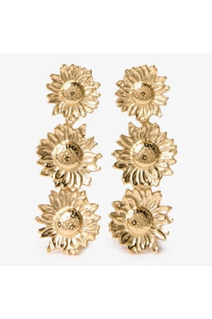 gold plated oorbellen