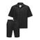 ONLY & SONS regular casual overhemd en short zwart