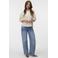 VERO MODA top met hartjes ecru