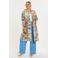 YOEK gebloemde kimono multi