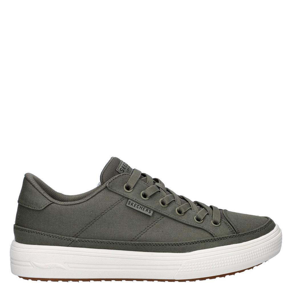 Skechers heren sneakers lichtkaki