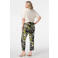 MS Mode straight regular waist broek groen