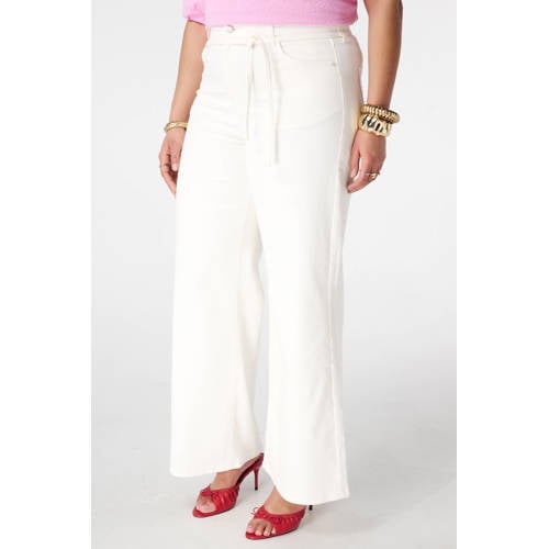 MS Mode wide leg jeans wit afbeelding