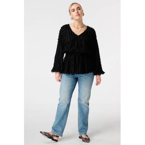MS Mode top zwart afbeelding