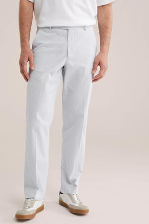 regular pantalon lichtblauw