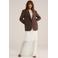 WE Fashion kanten midi rok ecru