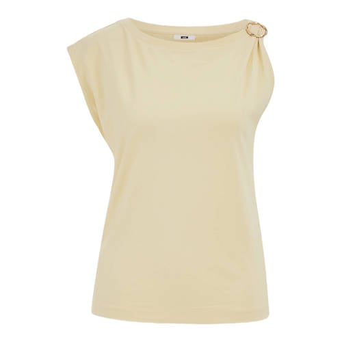 WE Fashion top lichtgeel afbeelding