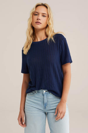top blauw