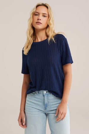 top blauw