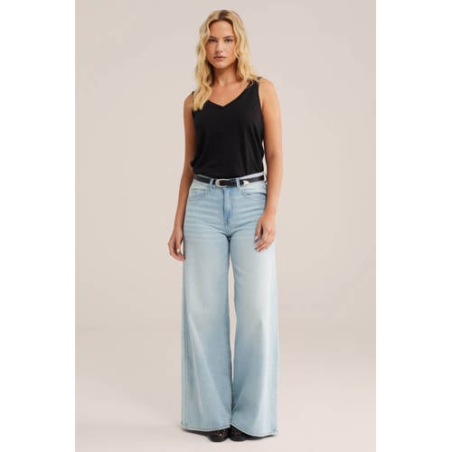 WE Fashion top zwart afbeelding
