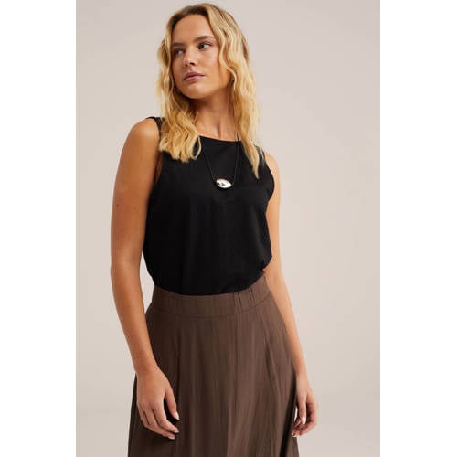 WE Fashion top zwart afbeelding