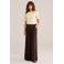 WE Fashion T-shirt met backprint lichtgeel