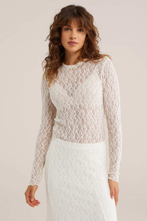 top antiek cremewit