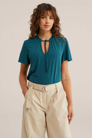 top blauw