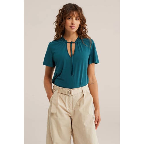 WE Fashion top blauw afbeelding