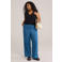 WE Fashion Curve top zwart