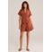 WE Fashion blouse terracotta broderie